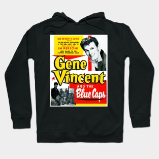 Gene Vincent Concert Poster Hoodie